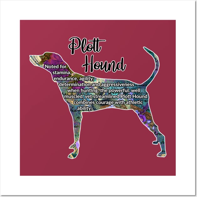 Plott Hound Wall Art by ApolloOfTheStars